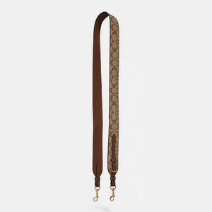 NWOT Coach Signature Canvas Novelty Strap